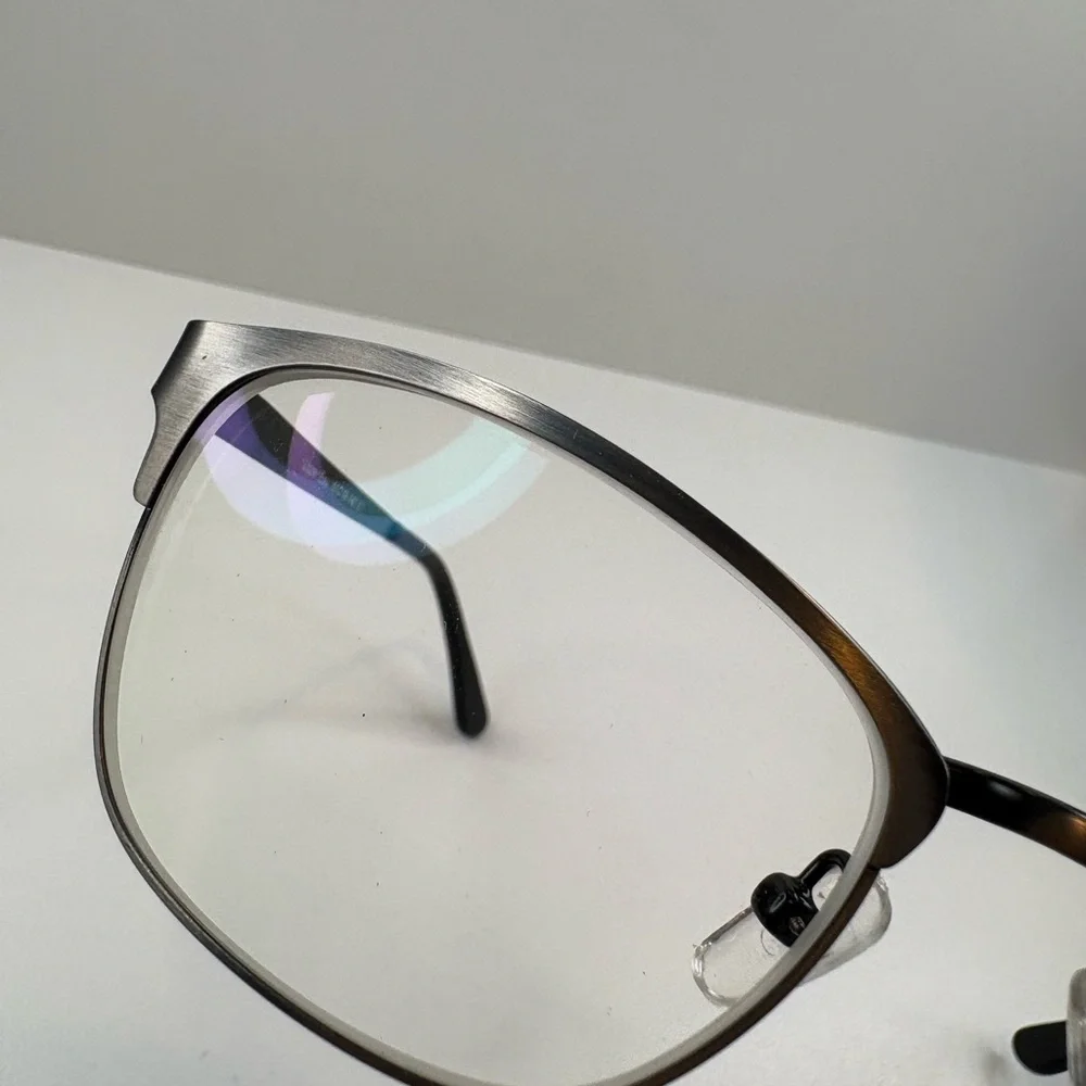 Eyebuydirect Upper East 55•18•140 Grey/Silver‎ Eyeglasses unisex GLASSES FRAMES